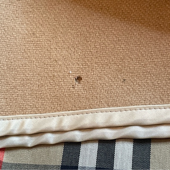 Burberry Prorsum Khaki Cotton Double Breast Trench Coat Wool Liner 42R 52" Chest - Picture 9 of 16